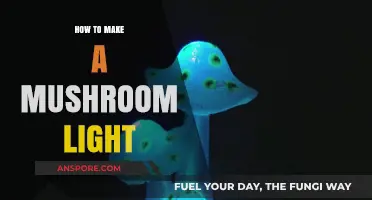 Crafting a Glowing Mushroom Light: DIY Guide for Home Decor
