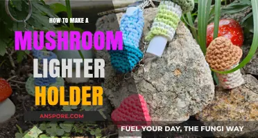 Crafting a Unique Mushroom Lighter Holder: DIY Guide