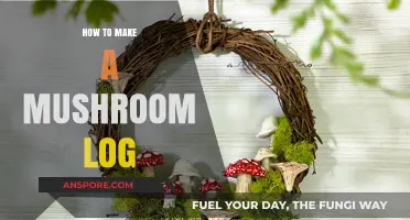 Crafting a Mushroom Log: Simple Steps for Growing Your Own Fungi