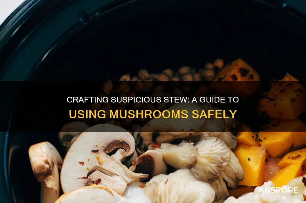 how to make a mushroom make suspicious stew