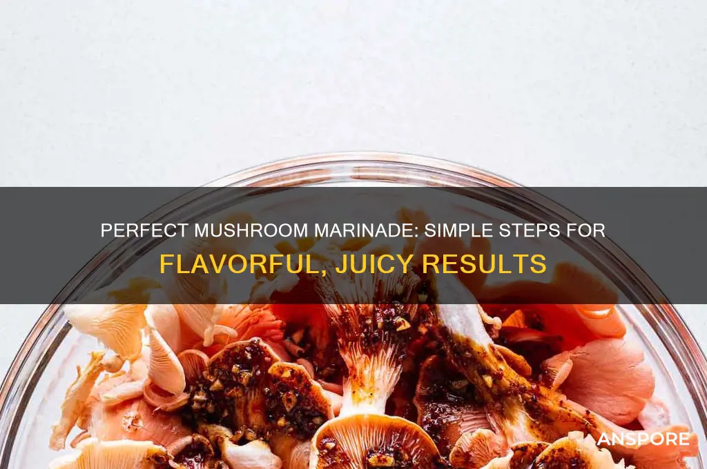 how to make a mushroom marinade