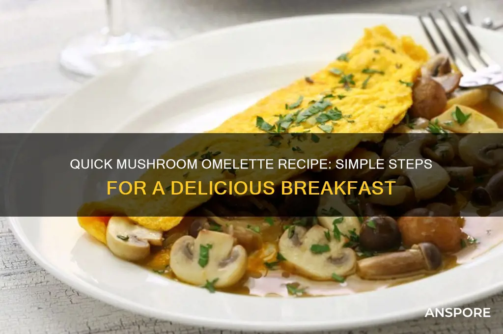 how to make a mushroom omelette easy