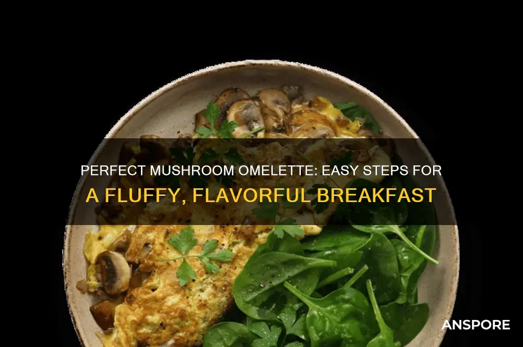 how to make a mushroom omelette