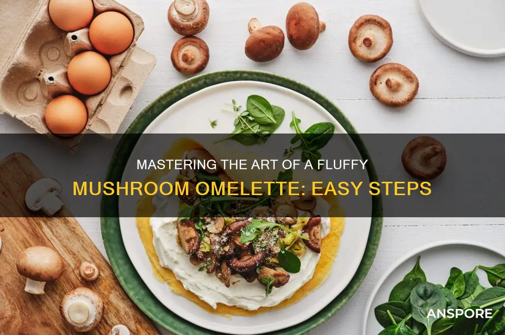 how to make a mushroom omlet