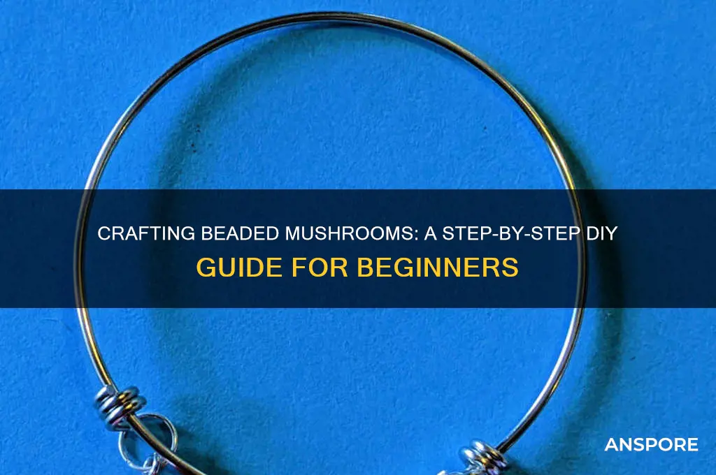 how to make a mushroom out of beads