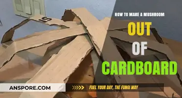 Crafting a Cardboard Mushroom: Easy DIY Tutorial for Beginners