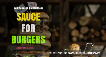 Juicy Burger Upgrade: Easy Mushroom Sauce Recipe for Perfect Pairing