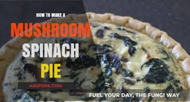 Savory Mushroom Spinach Pie: Easy Recipe for a Delicious Meal
