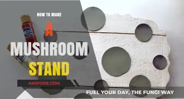 Crafting a Unique Mushroom Stand: Easy DIY Guide for Beginners