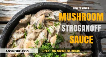 Creamy Mushroom Stroganoff Sauce: Easy Recipe for Rich, Savory Flavor