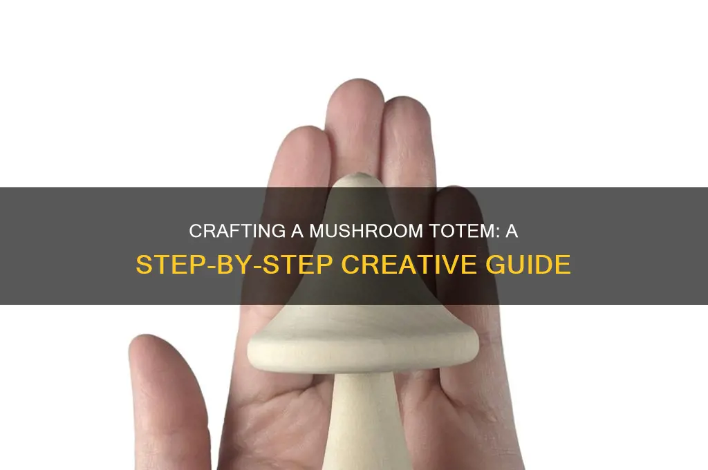 how to make a mushroom totem