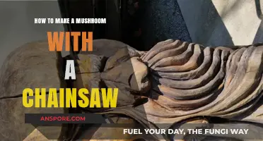 Chainsaw Carving 101: Crafting a Mushroom Masterpiece Step-by-Step