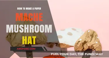 Crafting a Whimsical Paper Mache Mushroom Hat: Step-by-Step Guide