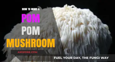 Crafting Cute Pom Pom Mushrooms: A Step-by-Step DIY Guide