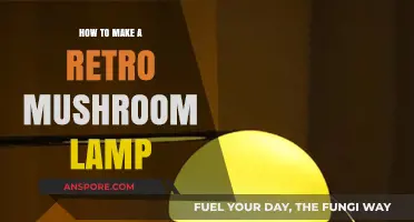 Crafting a Retro Mushroom Lamp: DIY Guide for Vintage Charm
