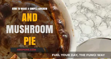 Easy Chicken and Mushroom Pie Recipe: Simple Homemade Comfort Food Delight