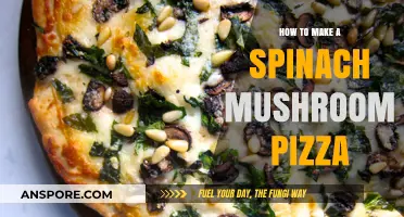 Spinach Mushroom Pizza: Easy Homemade Recipe for a Flavorful Delight