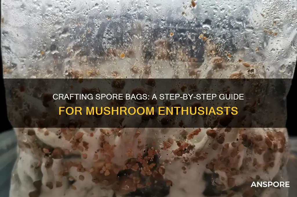 how to make a spore bag