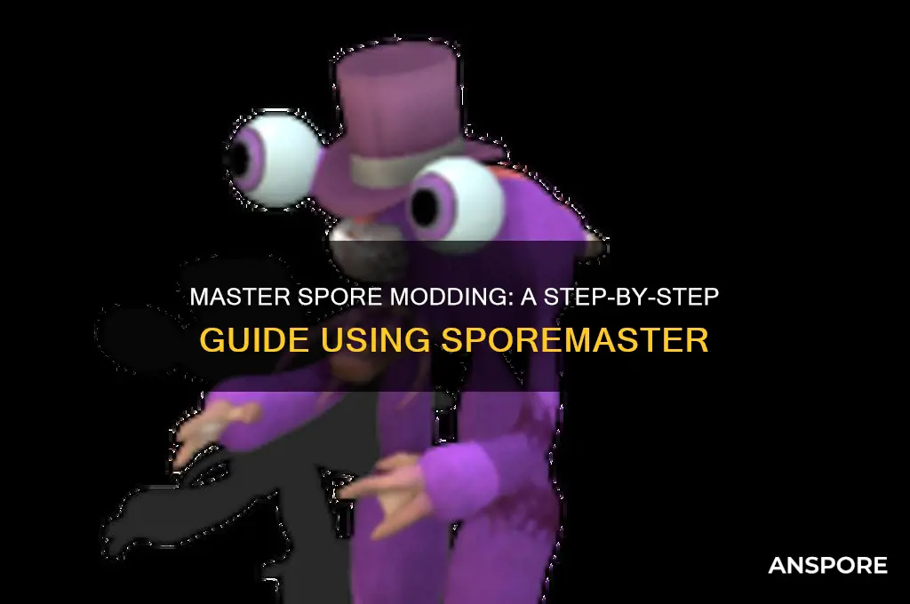 how to make a spore mod with sporemaster