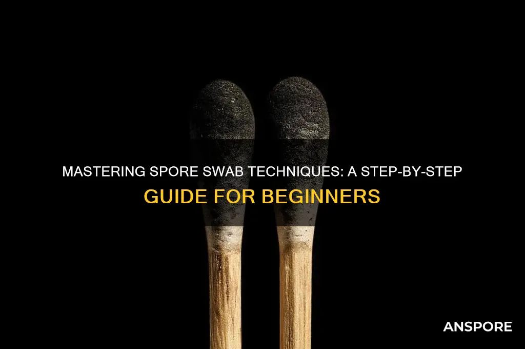 how to make a spore swab