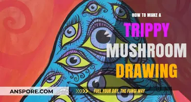 Create Surreal Art: Drawing Trippy Mushrooms with Easy Techniques