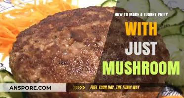 Savory Mushroom-Only Turkey Patties: Simple, Flavorful, and Easy Recipe