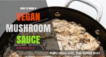 Creamy Vegan Mushroom Sauce Recipe: Easy, Flavorful, Plant-Based Delight