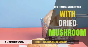 Crafting Flavorful Veggie Burgers with Dried Mushrooms: A Simple Guide