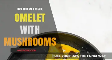 Perfect Veggie Omelet: Mushroom Magic in Every Bite