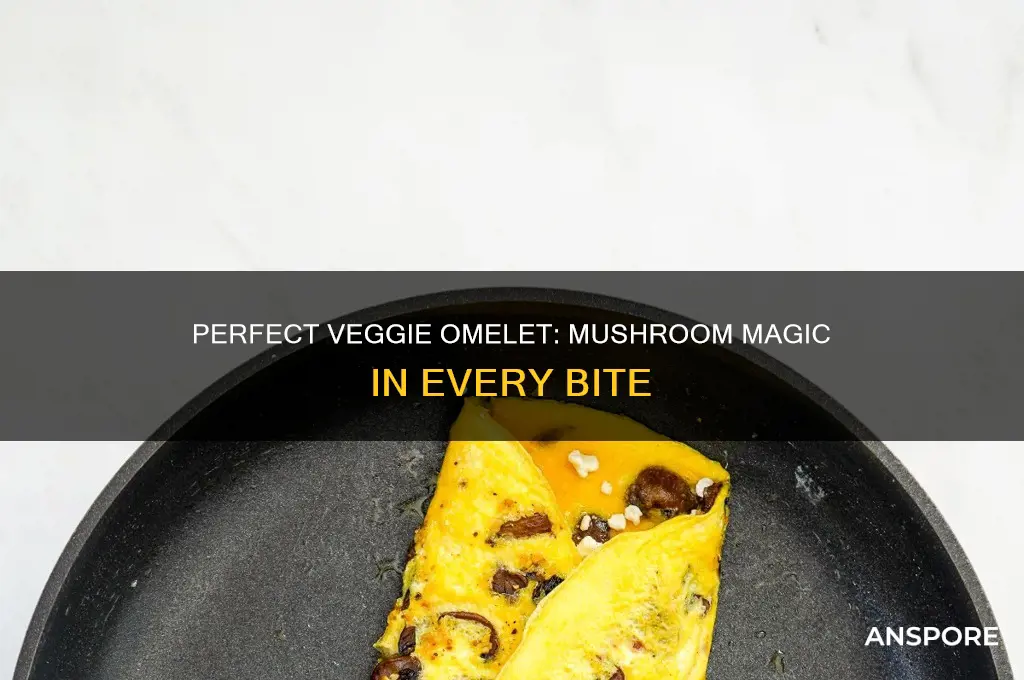 how to make a veggie omelet with mushrooms
