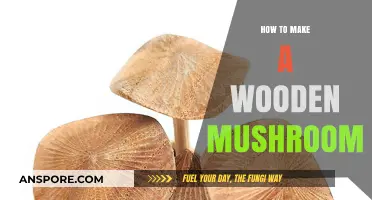 Crafting a Whimsical Wooden Mushroom: A Step-by-Step DIY Guide