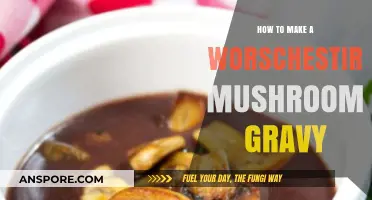Rich Worcestershire Mushroom Gravy: Easy Recipe for Savory Perfection