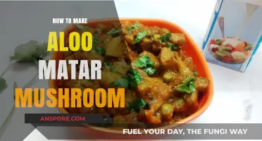 Delicious Aloo Matar Mushroom: Easy Recipe for a Flavorful Indian Dish