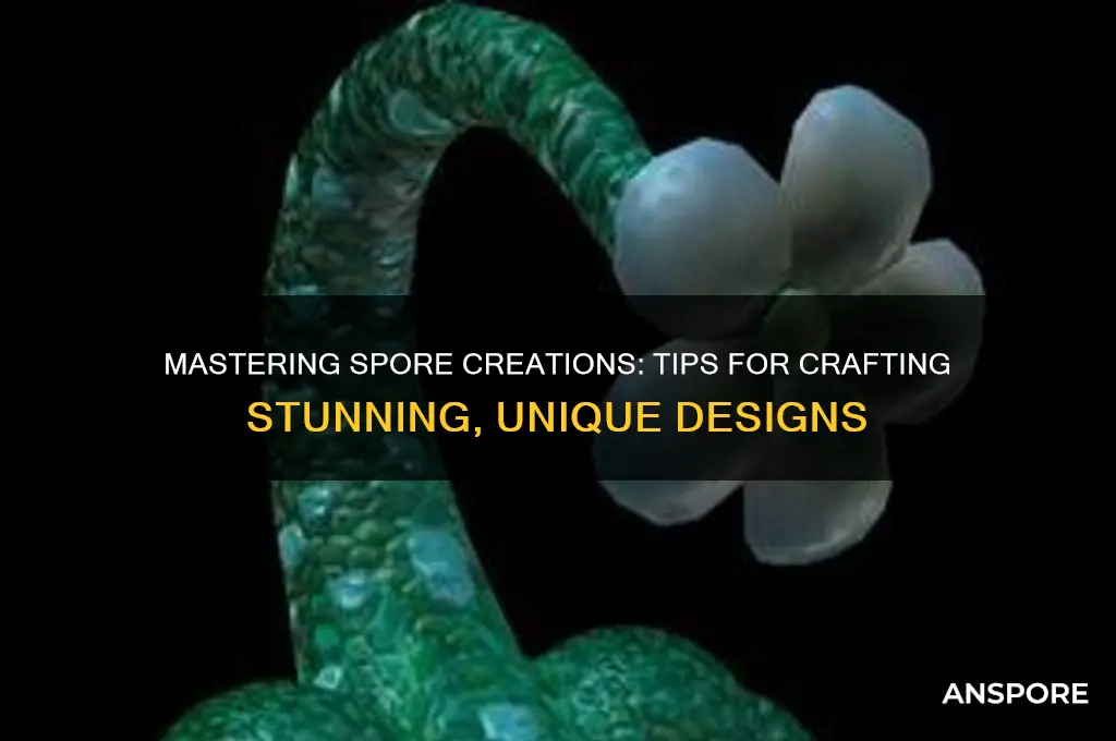 how to make amazing spore creations