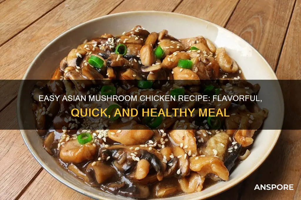 how to make asian mushroom chicken