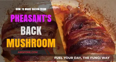 Crafting Bacon from Pheasant's Back Mushroom: A Forager's Guide