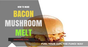 Sizzling Bacon Mushroom Melt: Easy Recipe for Cheesy Perfection