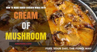 Creamy Mushroom Baked Chicken Wings: Easy, Flavorful Recipe Guide