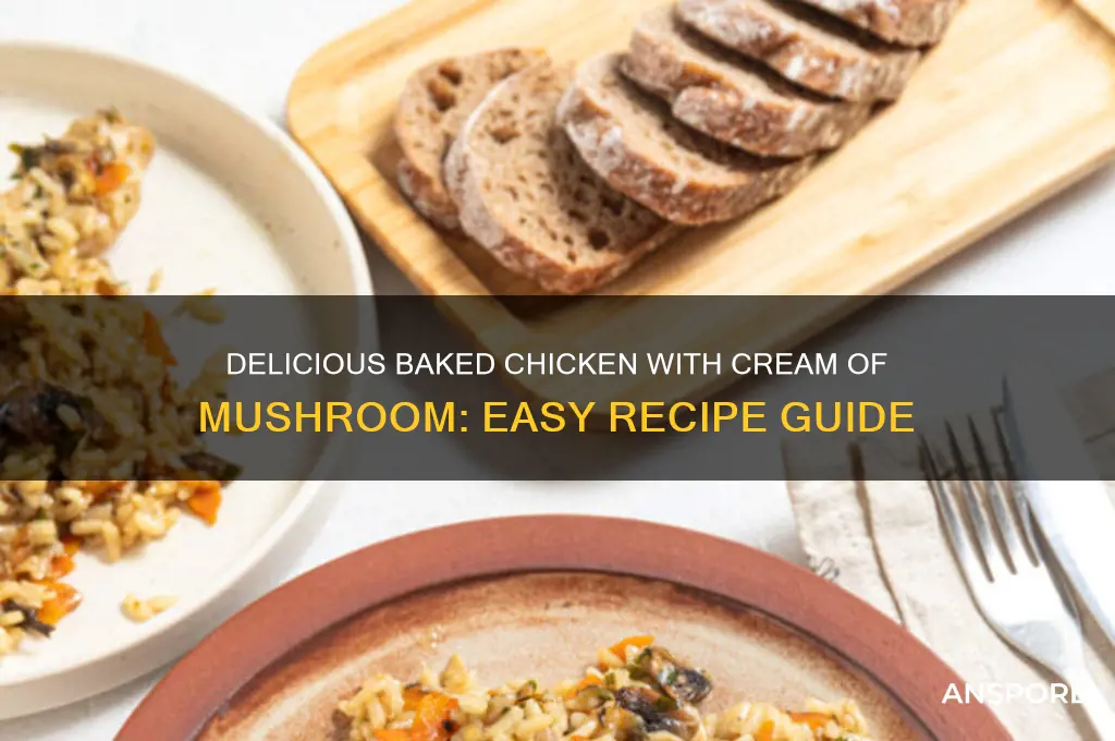 how to make baked chicken with cream of mushroom