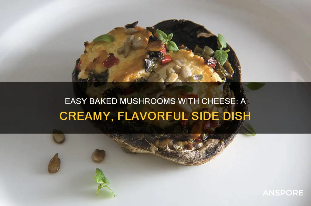 how to make baked mushrooms with cheese