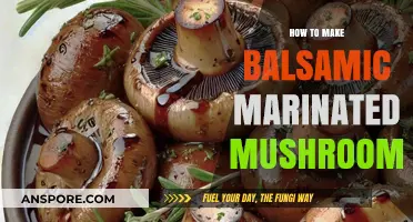Easy Balsamic Marinated Mushrooms Recipe: A Flavorful Side Dish