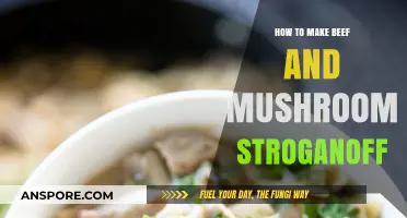 Creamy Beef and Mushroom Stroganoff: Easy Recipe for Dinner Tonight