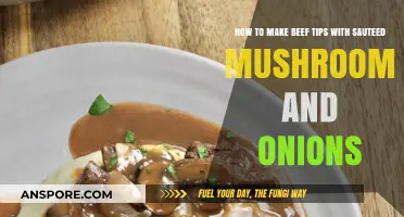 Savory Beef Tips with Sauteed Mushrooms and Onions: A Perfect Meal