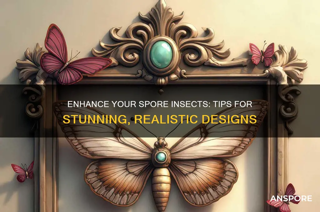 how to make better looking insects in spore
