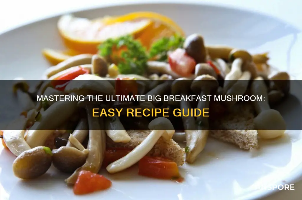 how to make big breakfast mushroom