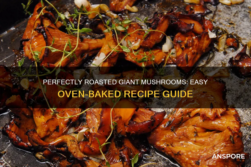 how to make big mushrooms in oven