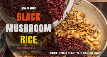 Savory Black Mushroom Rice: Easy Recipe for Flavorful, Healthy Meals