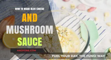 Creamy Blue Cheese and Mushroom Sauce Recipe: Easy Homemade Delight