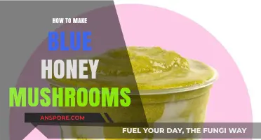 Crafting Blue Honey Mushrooms: A Step-by-Step Guide to Edible Art