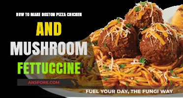 Delicious Boston Pizza Chicken Mushroom Fettuccine Recipe Guide